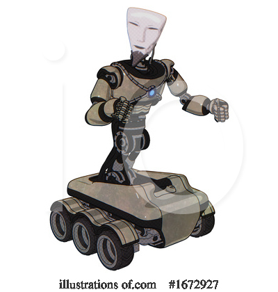 Royalty-Free (RF) Robot Clipart Illustration by Leo Blanchette - Stock Sample #1672927