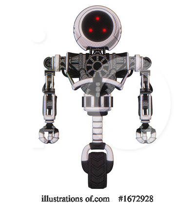 Royalty-Free (RF) Robot Clipart Illustration by Leo Blanchette - Stock Sample #1672928