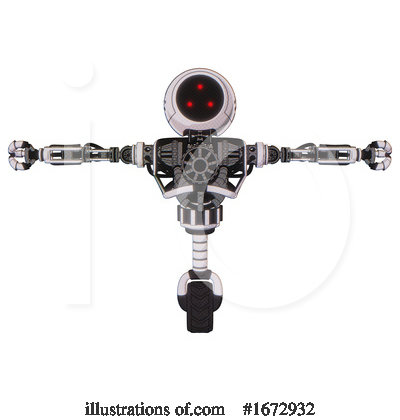 Royalty-Free (RF) Robot Clipart Illustration by Leo Blanchette - Stock Sample #1672932