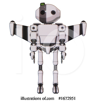 Royalty-Free (RF) Robot Clipart Illustration by Leo Blanchette - Stock Sample #1672951