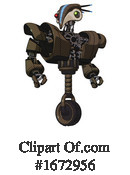 Robot Clipart #1672956 by Leo Blanchette