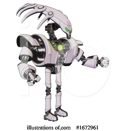 Royalty-Free (RF) Robot Clipart Illustration by Leo Blanchette - Stock Sample #1672961