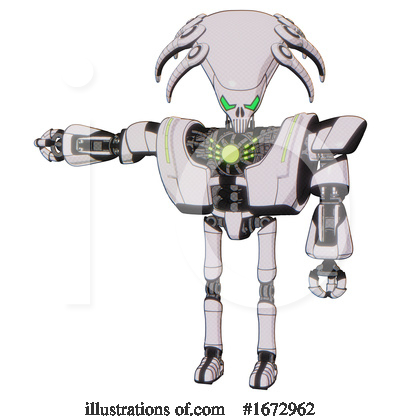 Royalty-Free (RF) Robot Clipart Illustration by Leo Blanchette - Stock Sample #1672962