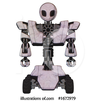 Royalty-Free (RF) Robot Clipart Illustration by Leo Blanchette - Stock Sample #1672979