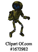 Robot Clipart #1672982 by Leo Blanchette