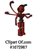 Robot Clipart #1672987 by Leo Blanchette