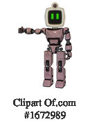 Robot Clipart #1672989 by Leo Blanchette