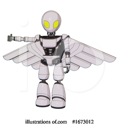 Royalty-Free (RF) Robot Clipart Illustration by Leo Blanchette - Stock Sample #1673012