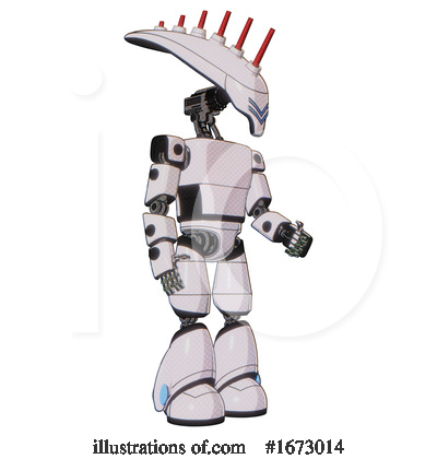 Royalty-Free (RF) Robot Clipart Illustration by Leo Blanchette - Stock Sample #1673014