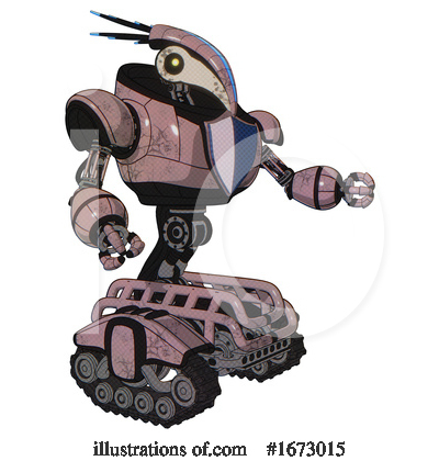 Royalty-Free (RF) Robot Clipart Illustration by Leo Blanchette - Stock Sample #1673015