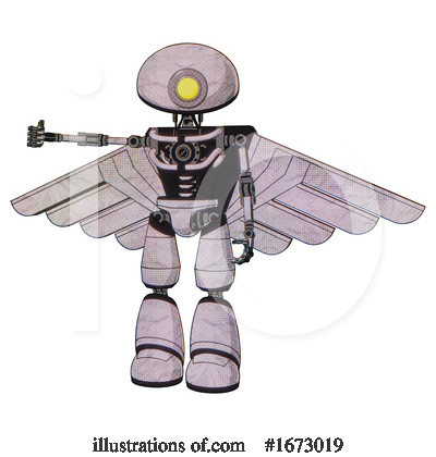 Royalty-Free (RF) Robot Clipart Illustration by Leo Blanchette - Stock Sample #1673019