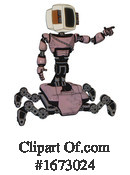 Robot Clipart #1673024 by Leo Blanchette