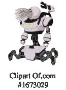 Robot Clipart #1673029 by Leo Blanchette