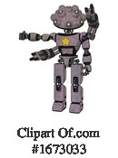 Robot Clipart #1673033 by Leo Blanchette