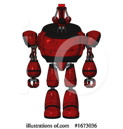 Royalty-Free (RF) Robot Clipart Illustration by Leo Blanchette - Stock Sample #1673036