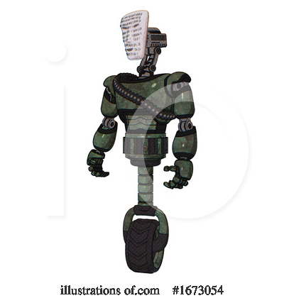 Royalty-Free (RF) Robot Clipart Illustration by Leo Blanchette - Stock Sample #1673054