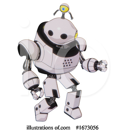 Royalty-Free (RF) Robot Clipart Illustration by Leo Blanchette - Stock Sample #1673056