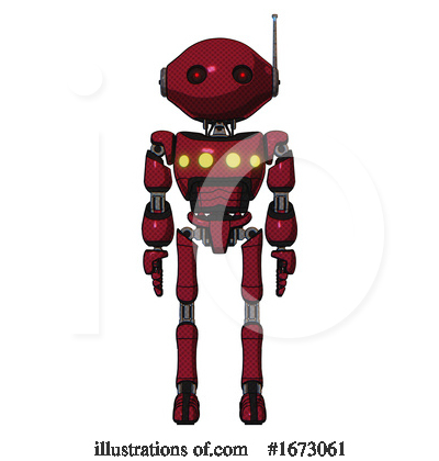 Royalty-Free (RF) Robot Clipart Illustration by Leo Blanchette - Stock Sample #1673061