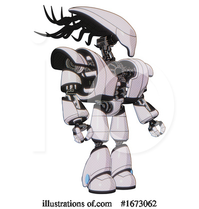 Royalty-Free (RF) Robot Clipart Illustration by Leo Blanchette - Stock Sample #1673062