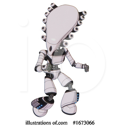Royalty-Free (RF) Robot Clipart Illustration by Leo Blanchette - Stock Sample #1673066