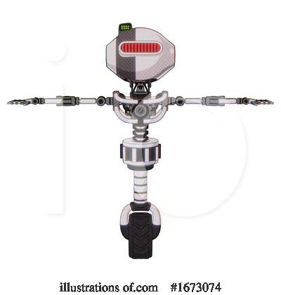 Royalty-Free (RF) Robot Clipart Illustration by Leo Blanchette - Stock Sample #1673074