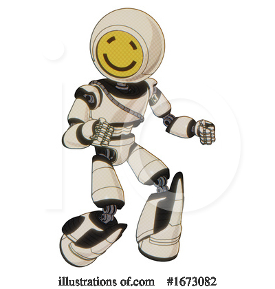 Royalty-Free (RF) Robot Clipart Illustration by Leo Blanchette - Stock Sample #1673082