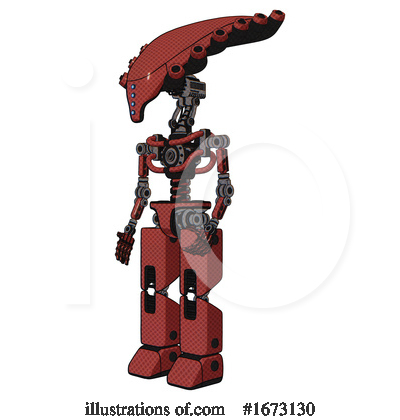 Royalty-Free (RF) Robot Clipart Illustration by Leo Blanchette - Stock Sample #1673130