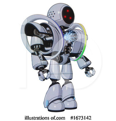 Royalty-Free (RF) Robot Clipart Illustration by Leo Blanchette - Stock Sample #1673142