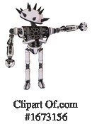 Robot Clipart #1673156 by Leo Blanchette