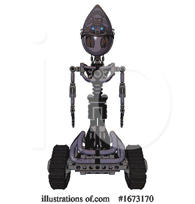 Royalty-Free (RF) Robot Clipart Illustration by Leo Blanchette - Stock Sample #1673170