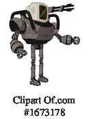 Robot Clipart #1673178 by Leo Blanchette
