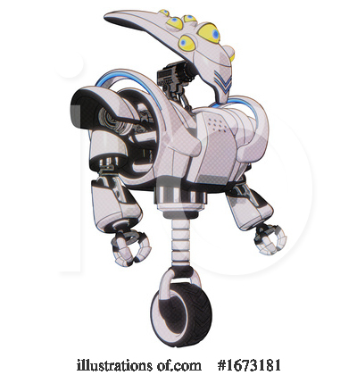 Royalty-Free (RF) Robot Clipart Illustration by Leo Blanchette - Stock Sample #1673181