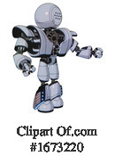 Robot Clipart #1673220 by Leo Blanchette