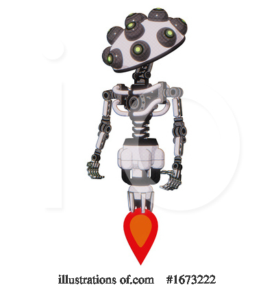 Royalty-Free (RF) Robot Clipart Illustration by Leo Blanchette - Stock Sample #1673222