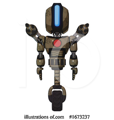 Royalty-Free (RF) Robot Clipart Illustration by Leo Blanchette - Stock Sample #1673237