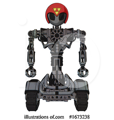 Royalty-Free (RF) Robot Clipart Illustration by Leo Blanchette - Stock Sample #1673238