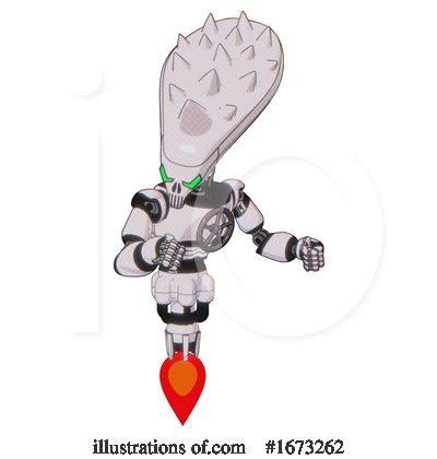 Royalty-Free (RF) Robot Clipart Illustration by Leo Blanchette - Stock Sample #1673262