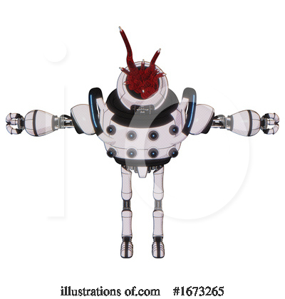 Royalty-Free (RF) Robot Clipart Illustration by Leo Blanchette - Stock Sample #1673265