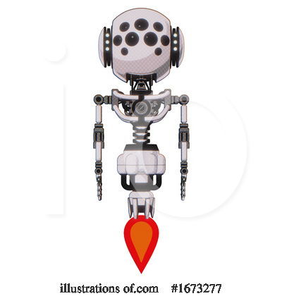 Royalty-Free (RF) Robot Clipart Illustration by Leo Blanchette - Stock Sample #1673277