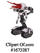 Robot Clipart #1673287 by Leo Blanchette