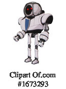 Robot Clipart #1673293 by Leo Blanchette