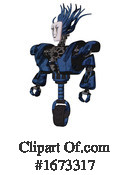 Robot Clipart #1673317 by Leo Blanchette