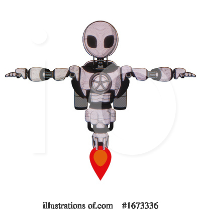 Royalty-Free (RF) Robot Clipart Illustration by Leo Blanchette - Stock Sample #1673336