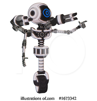 Royalty-Free (RF) Robot Clipart Illustration by Leo Blanchette - Stock Sample #1673342