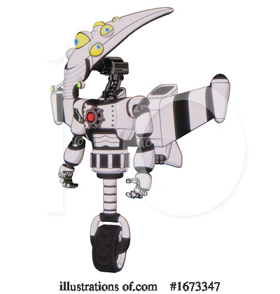 Royalty-Free (RF) Robot Clipart Illustration by Leo Blanchette - Stock Sample #1673347