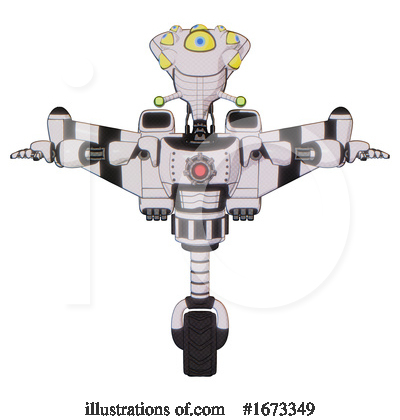 Royalty-Free (RF) Robot Clipart Illustration by Leo Blanchette - Stock Sample #1673349