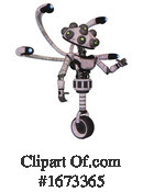 Robot Clipart #1673365 by Leo Blanchette