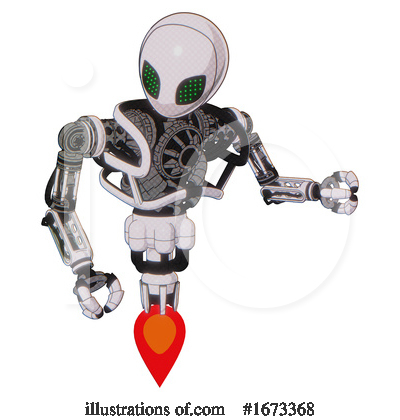 Royalty-Free (RF) Robot Clipart Illustration by Leo Blanchette - Stock Sample #1673368