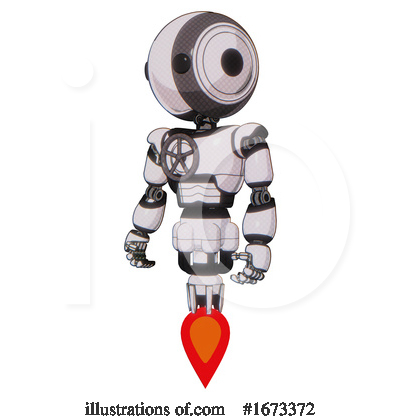 Royalty-Free (RF) Robot Clipart Illustration by Leo Blanchette - Stock Sample #1673372