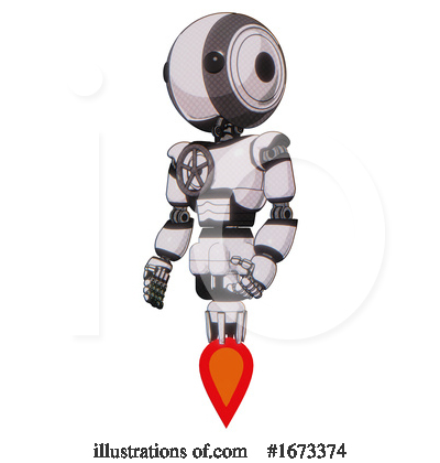 Royalty-Free (RF) Robot Clipart Illustration by Leo Blanchette - Stock Sample #1673374